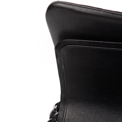 Chanel Lambskin Quilted Jumbo Double Flap Black 13 of 14