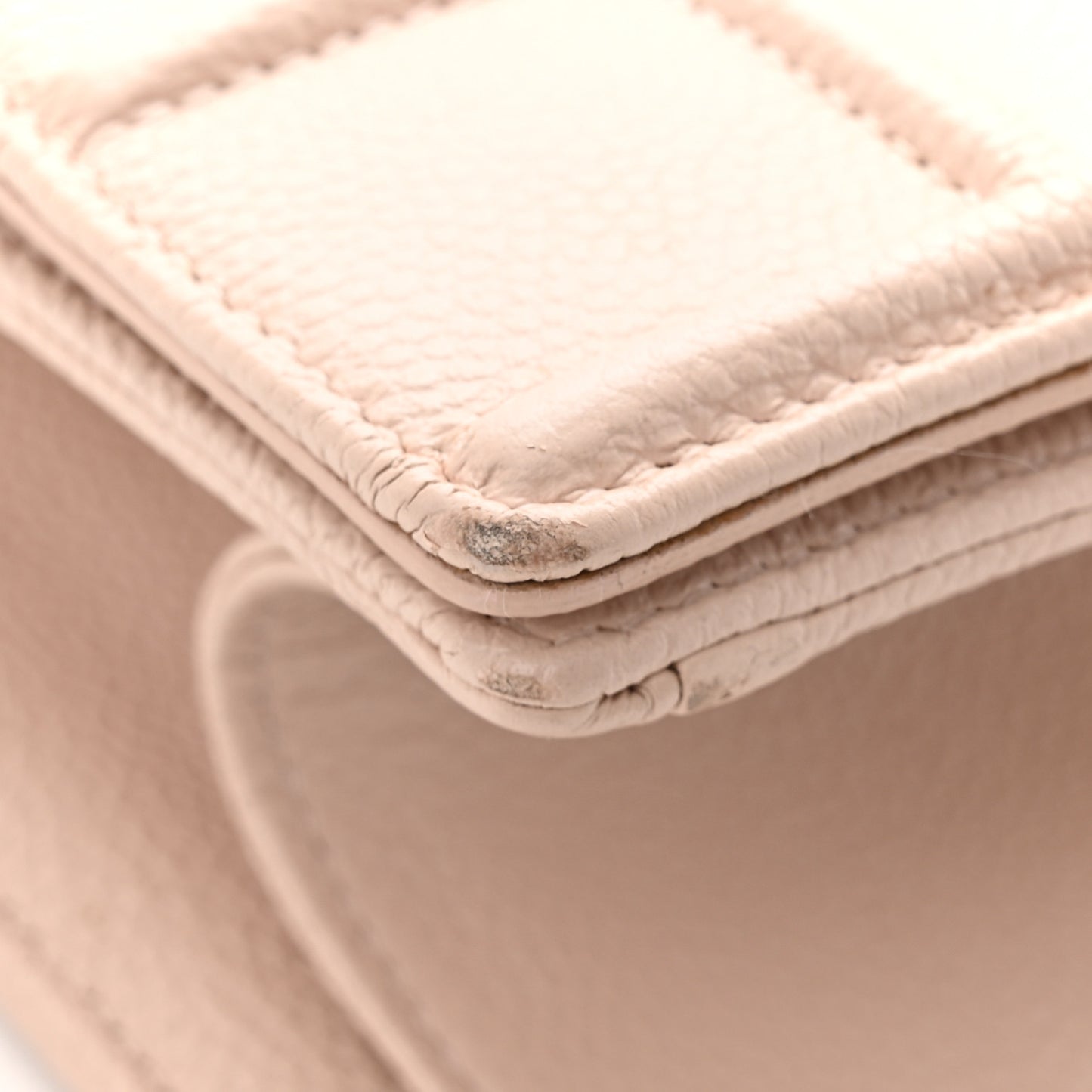 Grained Calfskin Medium Diorama Flap Bag Rose Poudre
