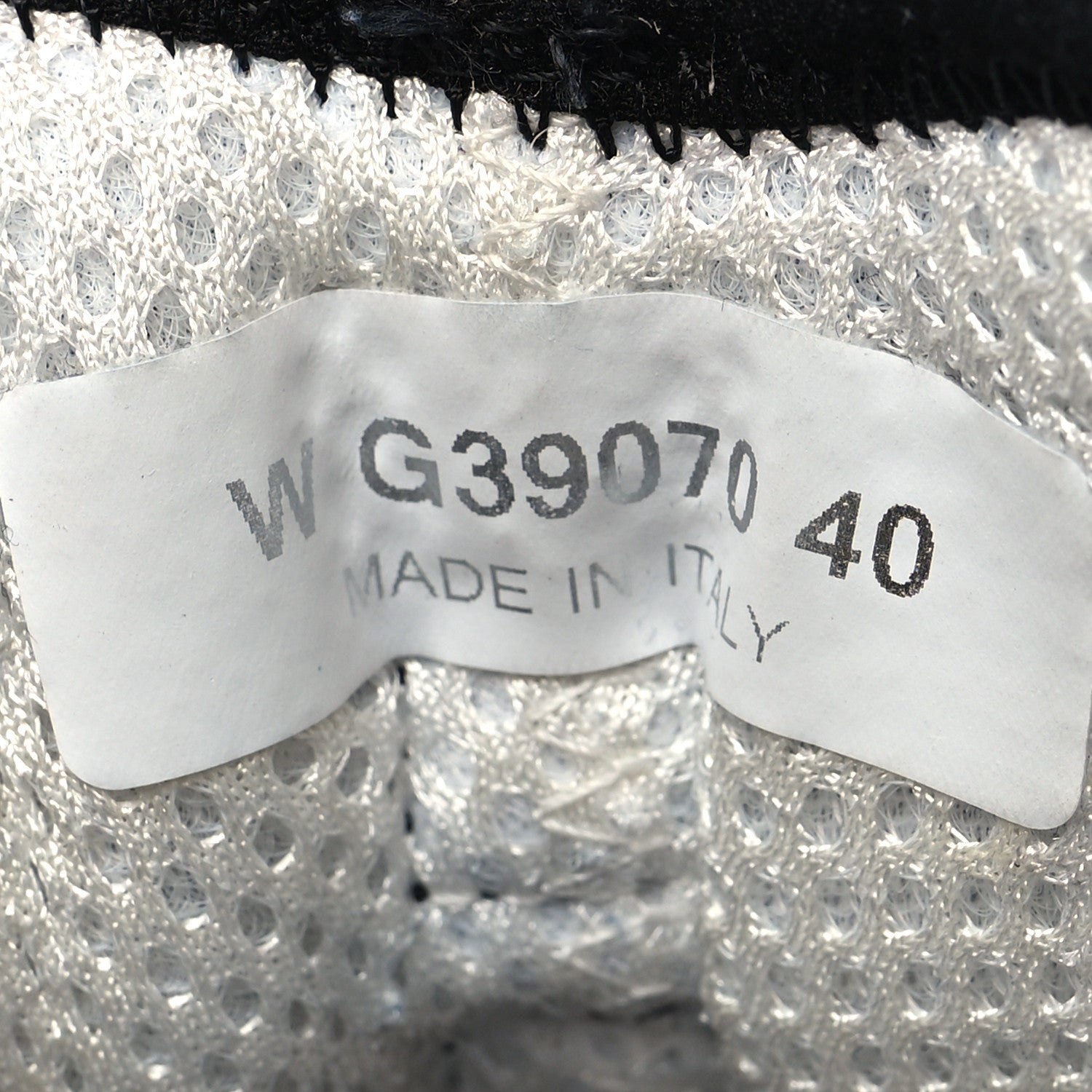 Chanel Velvet Calfskin Mixed Fibers CC Sneakers 40 Black 6 of 8