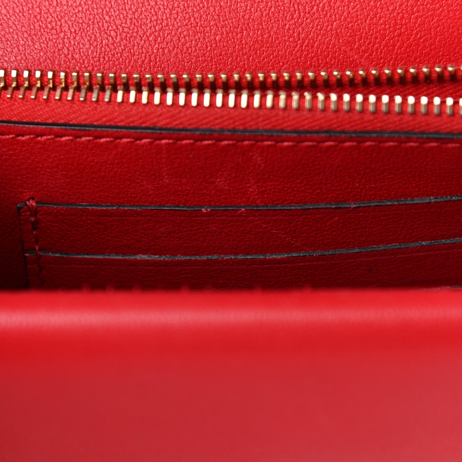 Valentino Garavani Calfskin VLogo Inlay Chain Pouch Rouge Pur White 15 of 18