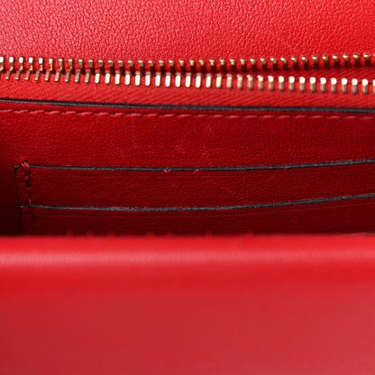 Valentino Garavani Calfskin VLogo Inlay Chain Pouch Rouge Pur White 15 of 18