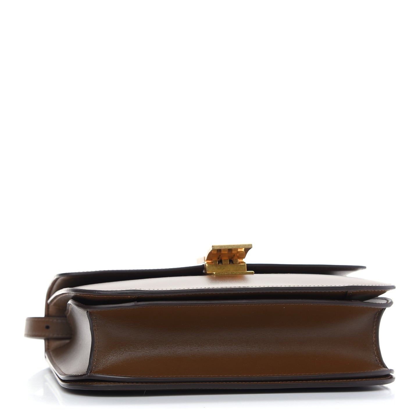 Box Calfskin Medium Classic Box Flap Bag Camel