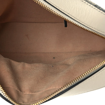 Gucci GG Supreme Monogram Small Horsebit 1955 Shoulder Bag Beige Mystic White 5 of 13