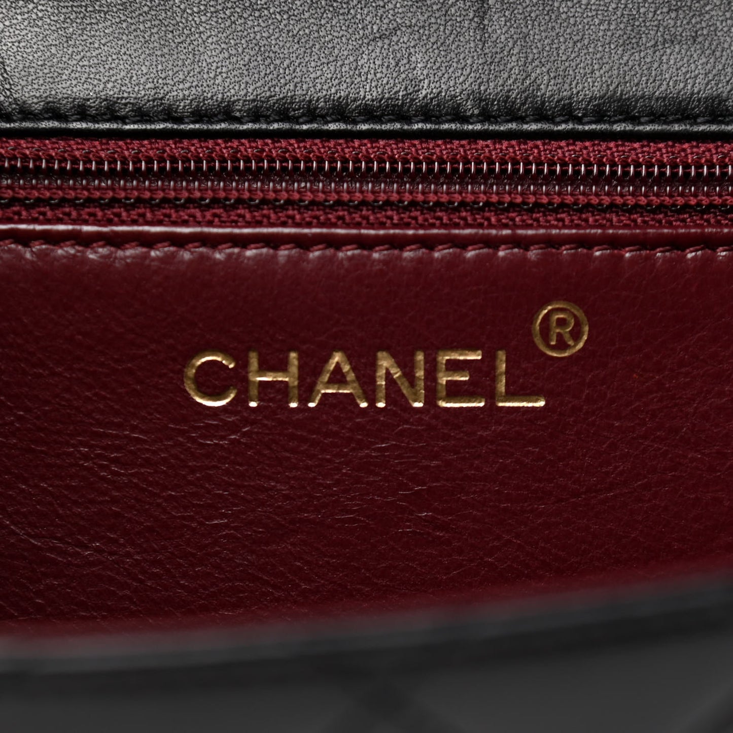Lambskin Quilted Small Single Flap Black
