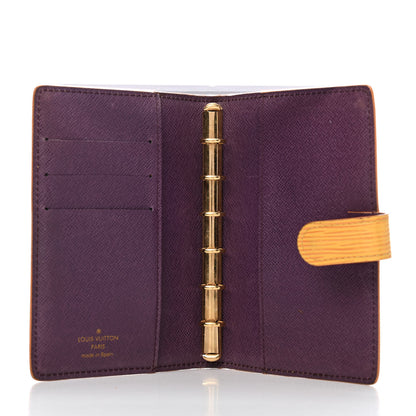 Louis Vuitton Epi Small Ring Agenda Cover Tassil 5 of 11