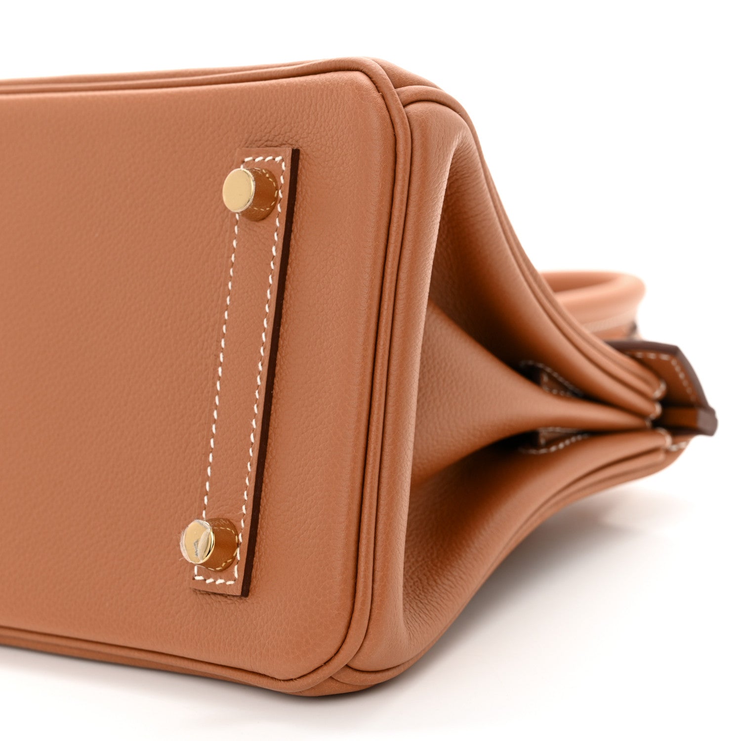 Hermes Evercolor Shoulder Birkin Light 29 Gold 10 of 11