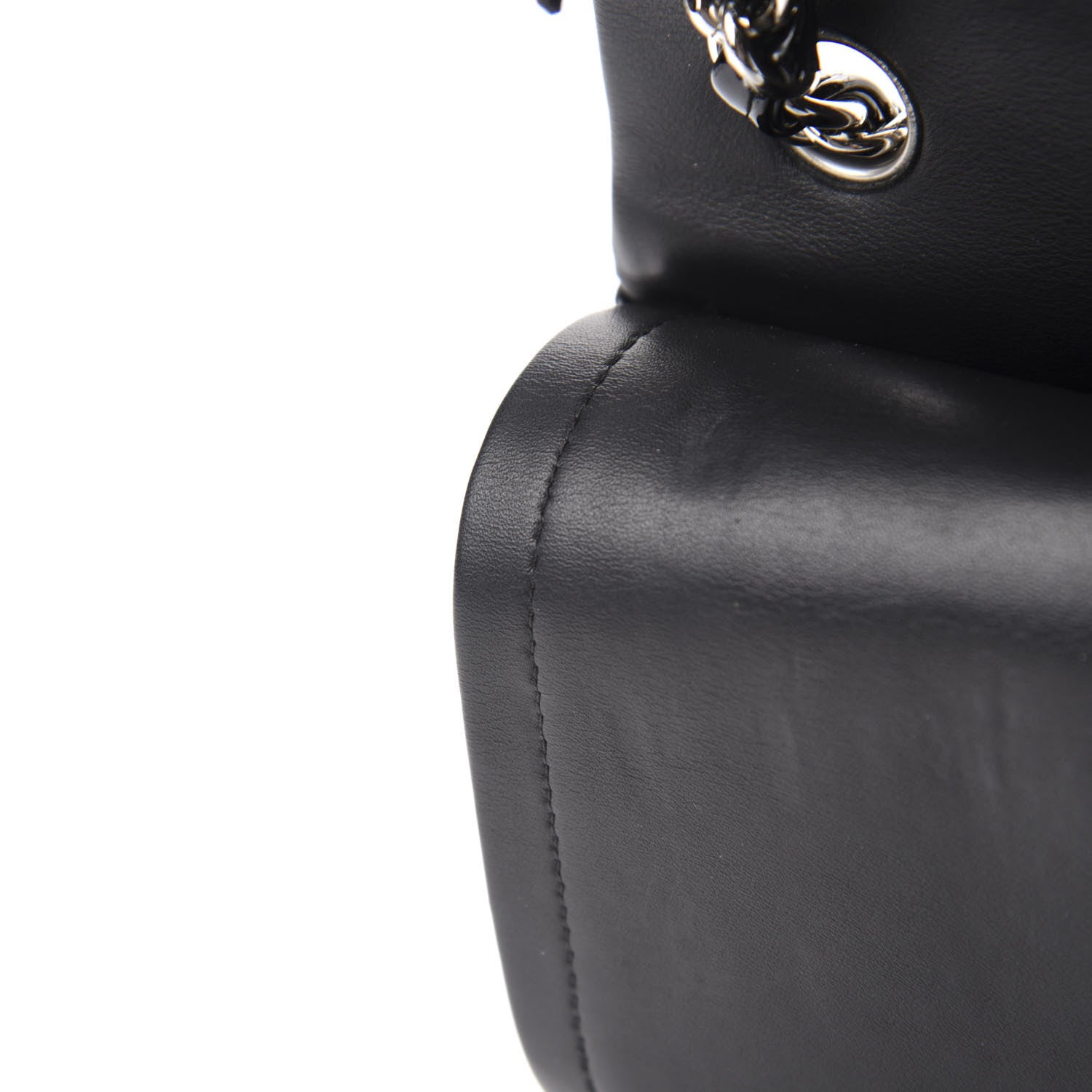 Chanel Patent Quilted Jumbo Double Flap Black 8 of 13
