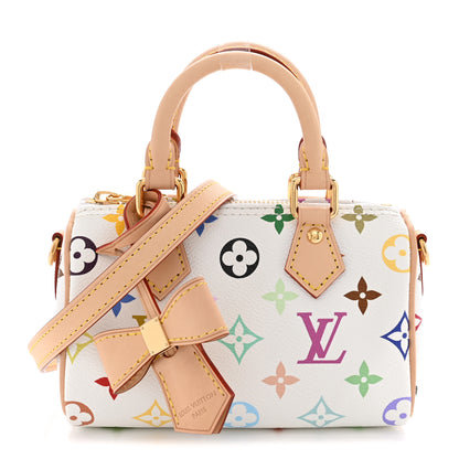 Louis Vuitton LV X TM Monogram Multicolor Nano Speedy White 1 of 10