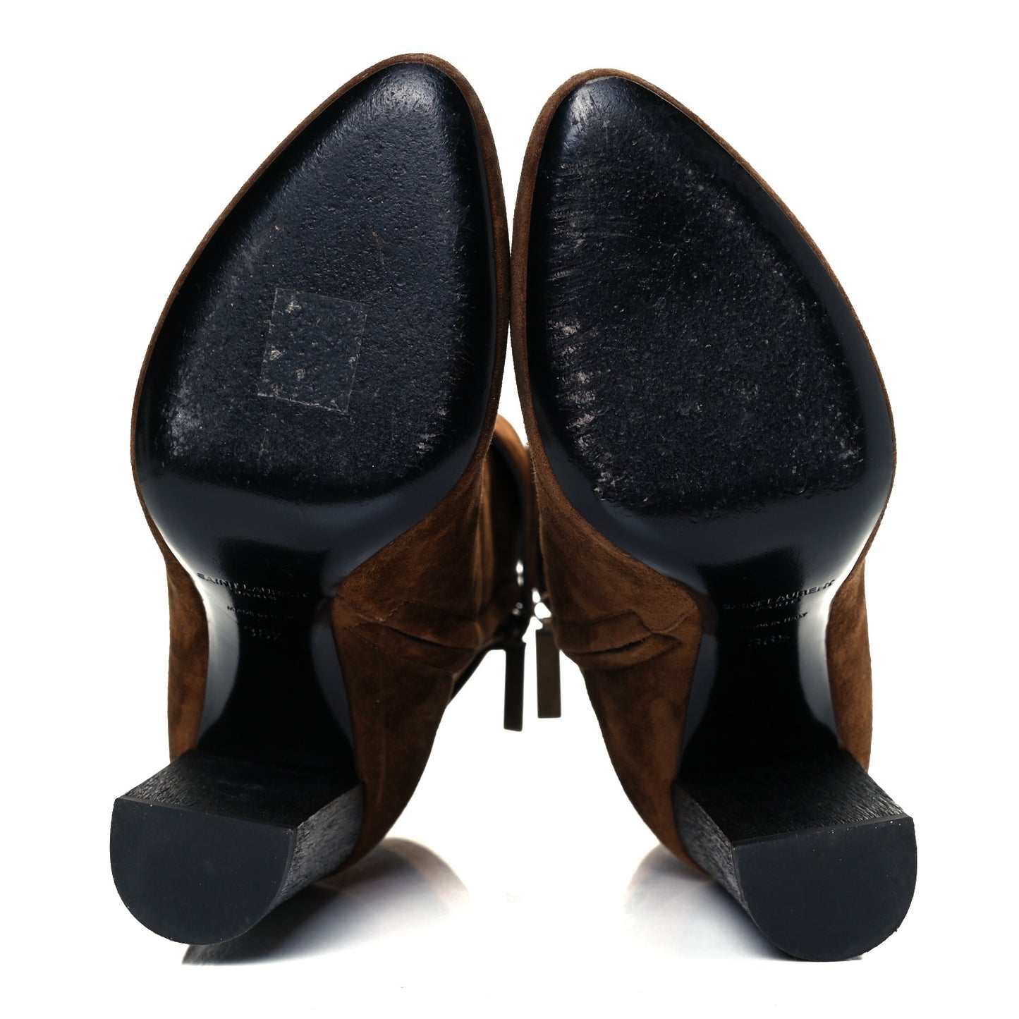 Suede Joplin Buckle Booties 36.5 Land
