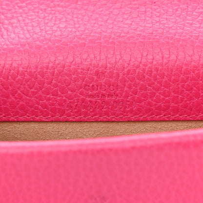 Gucci Dollar Calfskin Crystal Super Mini Dionysus Shoulder Bag Box Pink Black Diamond 6 of 10
