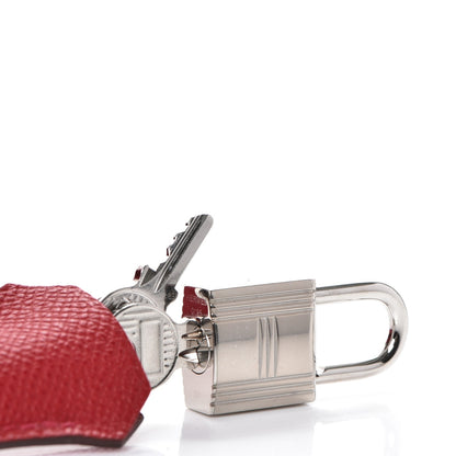 Hermes Epsom Birkin 30 Rouge Casaque 34 of 37
