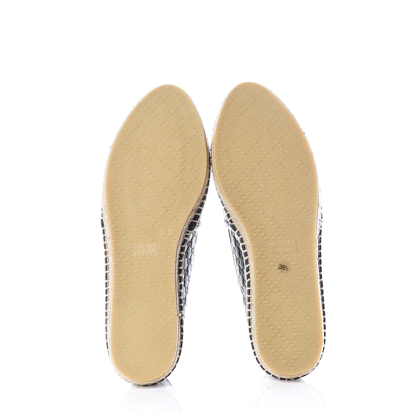 Microguccissima Signature Espadrilles 38.5 Black