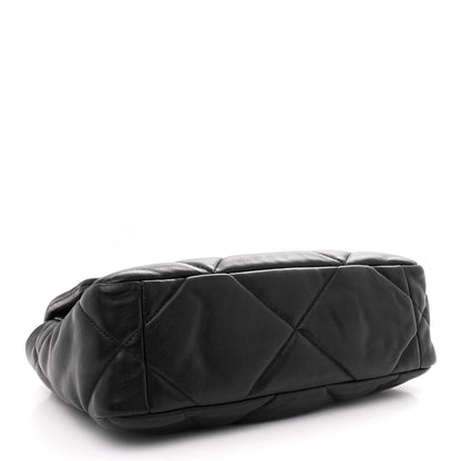 Chanel Lambskin Quilted Medium Chanel 19 Flap Black 4 of 10