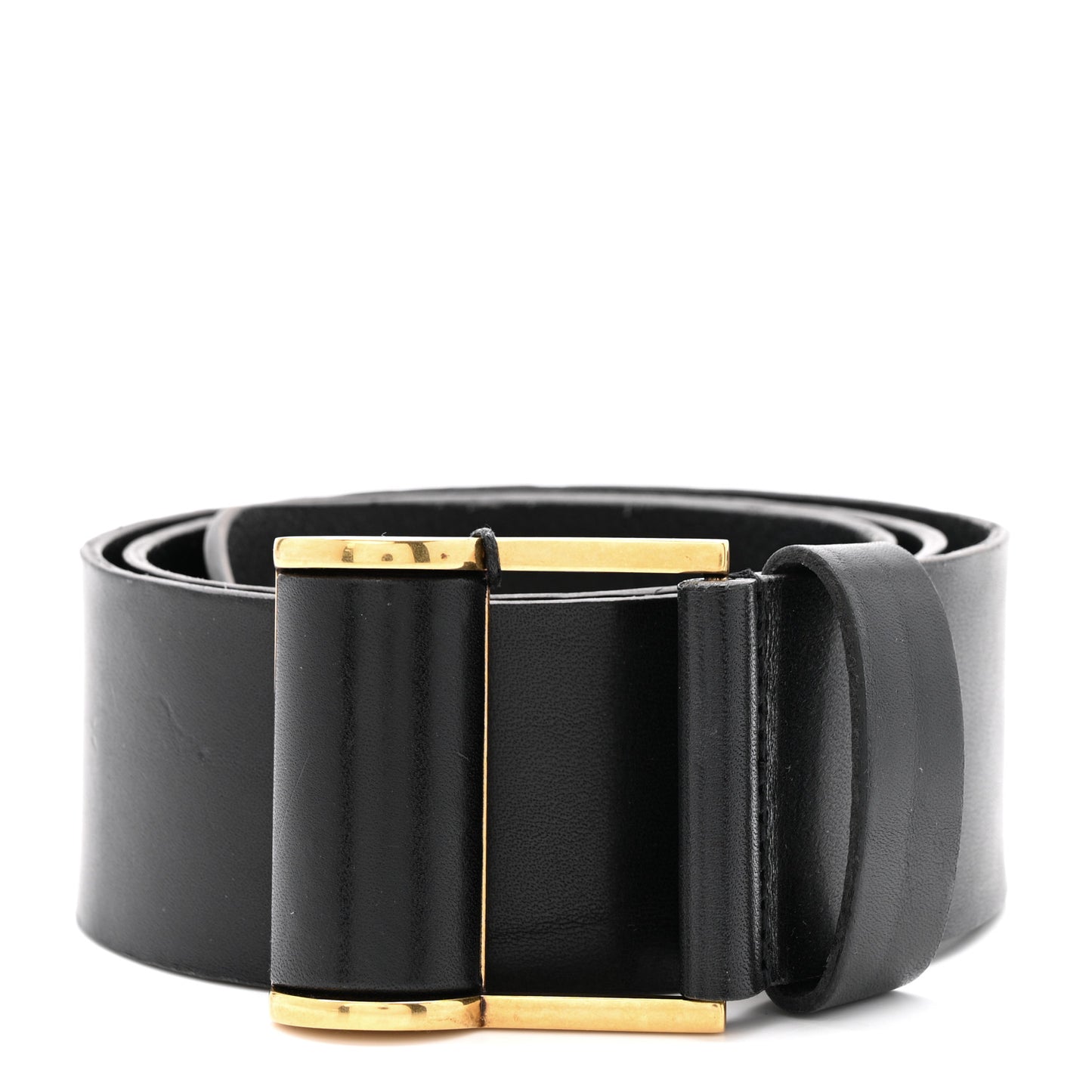 Calfskin Ceinture Belt 80 32 Black