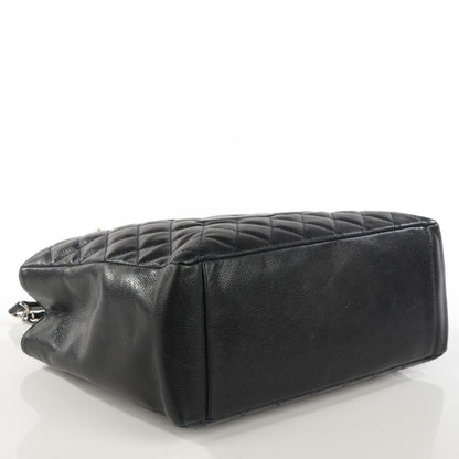 Chanel Caviar Grand Shopping Tote GST Navy 4 of 9