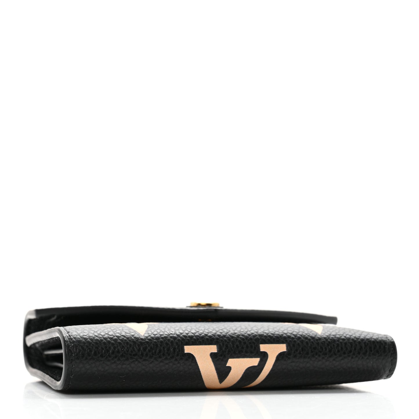 Empreinte Monogram Giant Victorine Wallet Black Beige