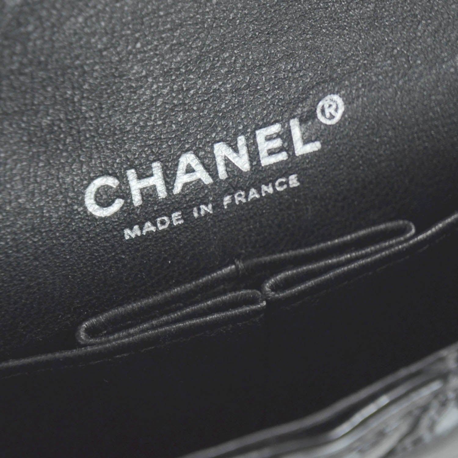 Chanel Patent Quilted Reissue Flap Clutch Bag Black 9 of 11