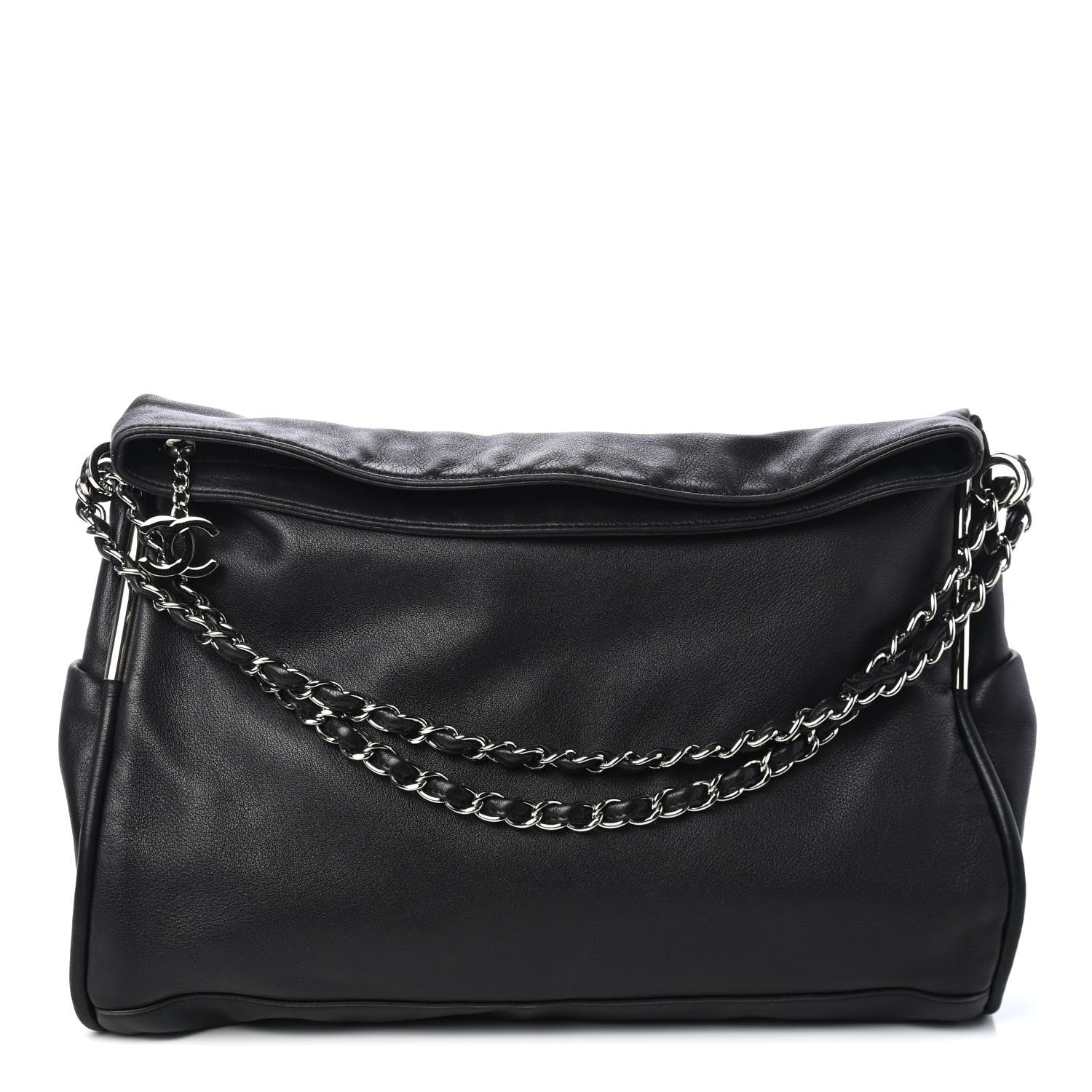 Chanel Lambskin Large Ultimate Soft Tote Black 1 of 4
