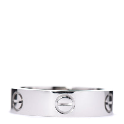 Cartier Platinum Diamond 5.5mm LOVE Ring 60 9.25 3 of 6