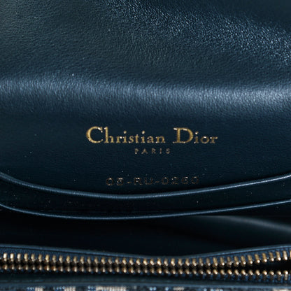 Christian Dior Oblique Saddle Belt Bag Blue 7 of 11