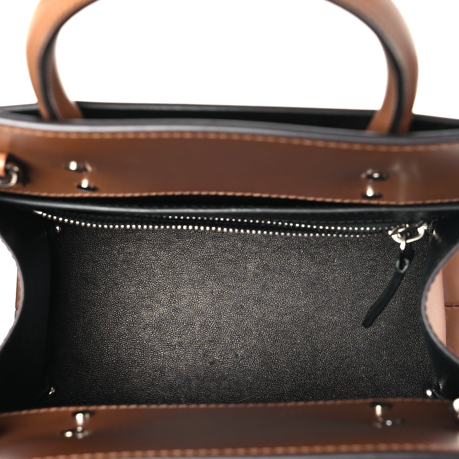 Givenchy Smooth Calfskin Mini Horizon Satchel Caramel 5 of 10
