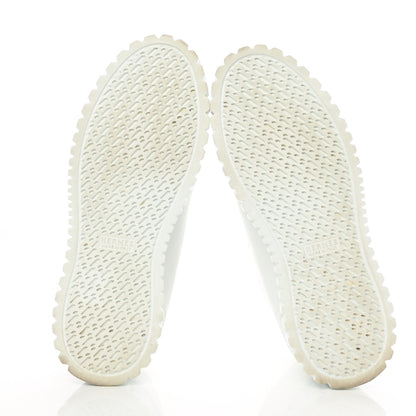 Hermes Calfskin Womens Climb Sneakers 36 White 5 of 9