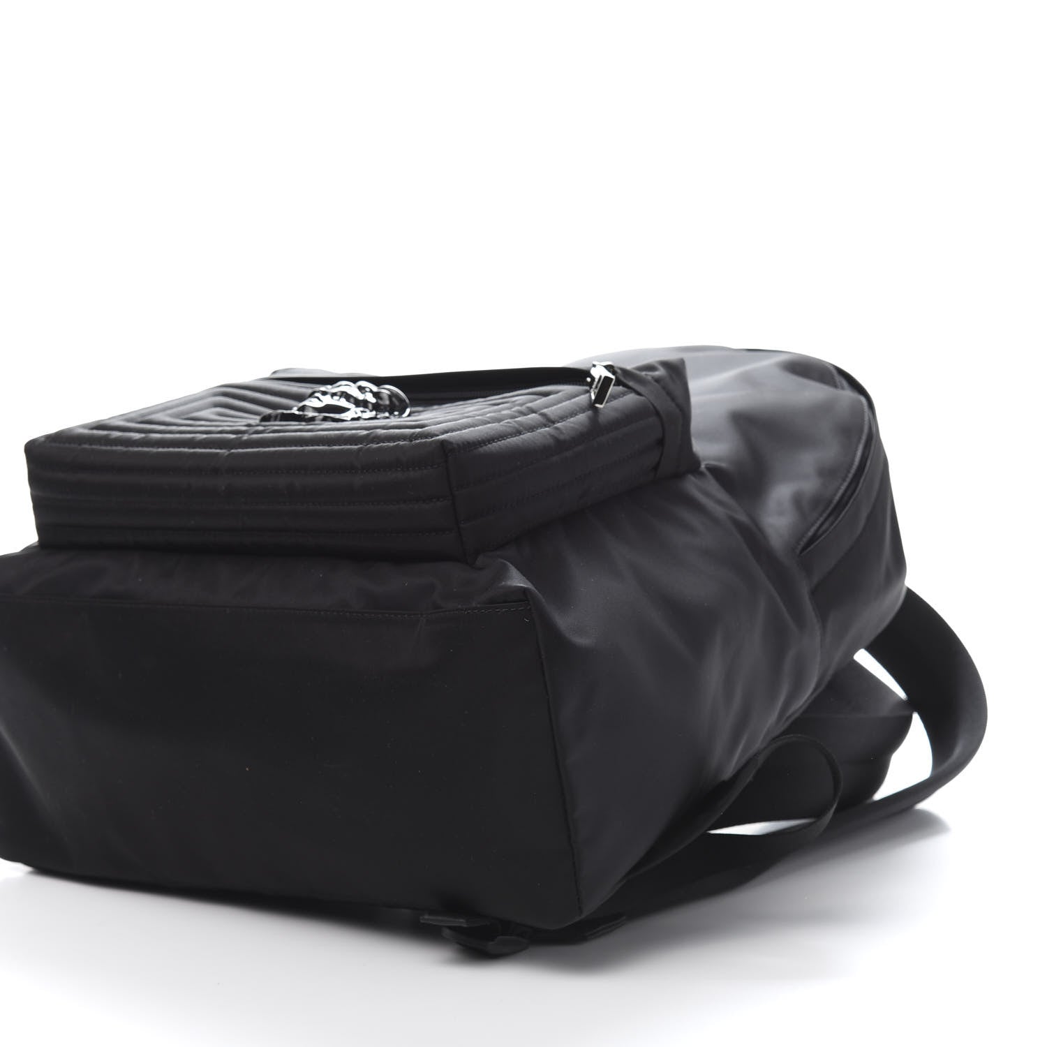 Versace Nylon Palazzo Medusa Backpack Black 7 of 9
