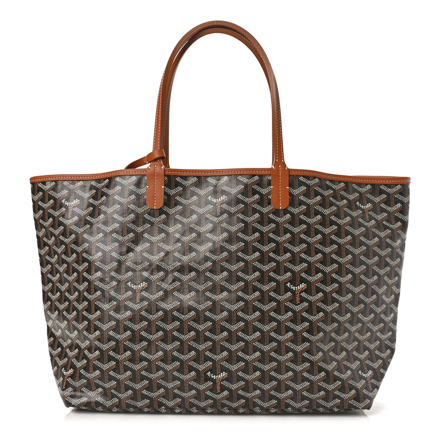 Goyard Goyardine Saint Louis PM Black Gold 1 of 8
