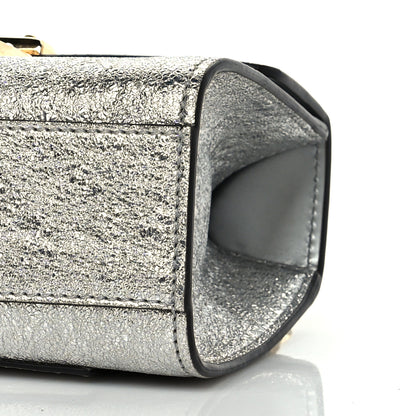 Gucci Galassia Small Padlock Shoulder Bag Argento 11 of 15