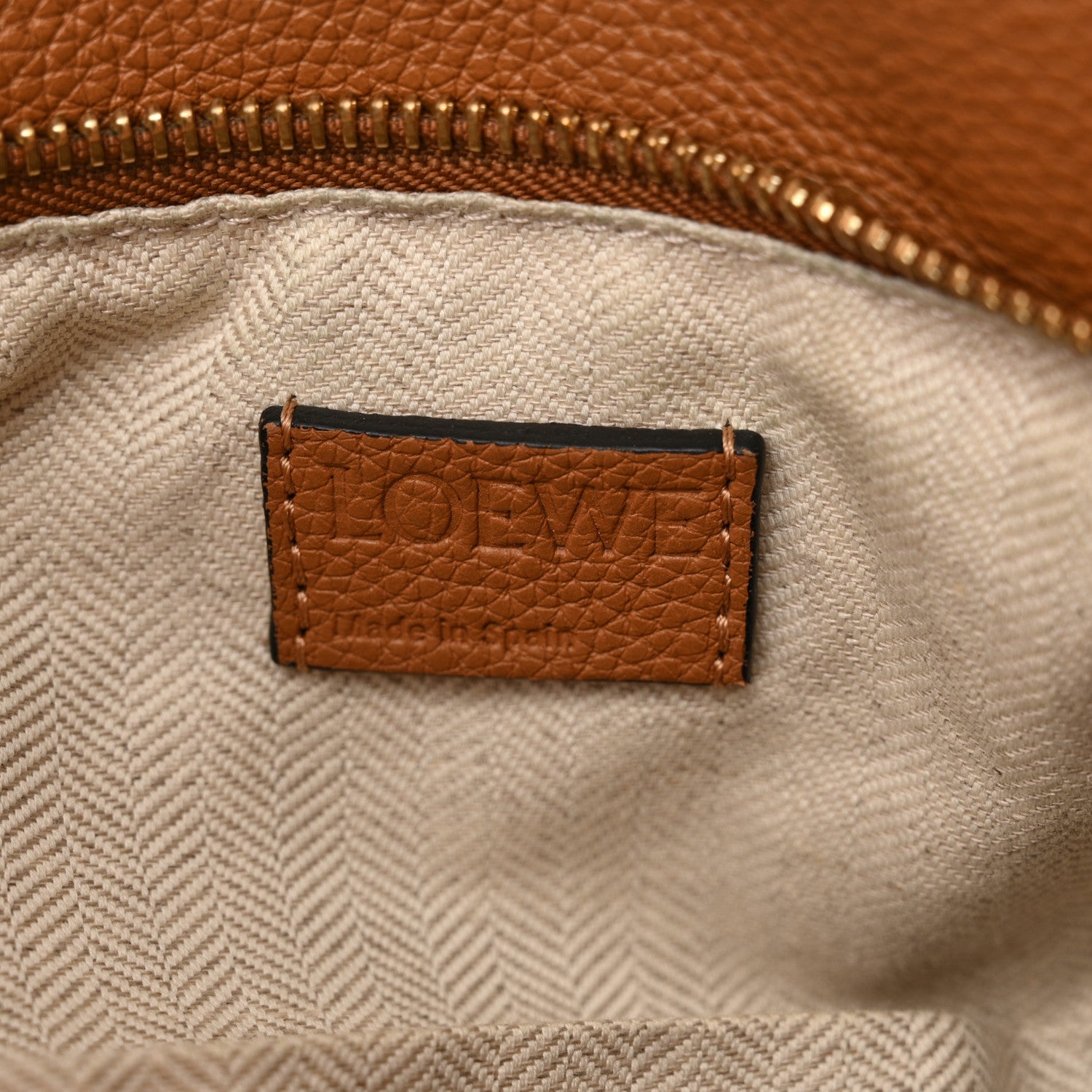 Loewe Calfskin Small Puzzle Bag Light Caramel 6 of 13