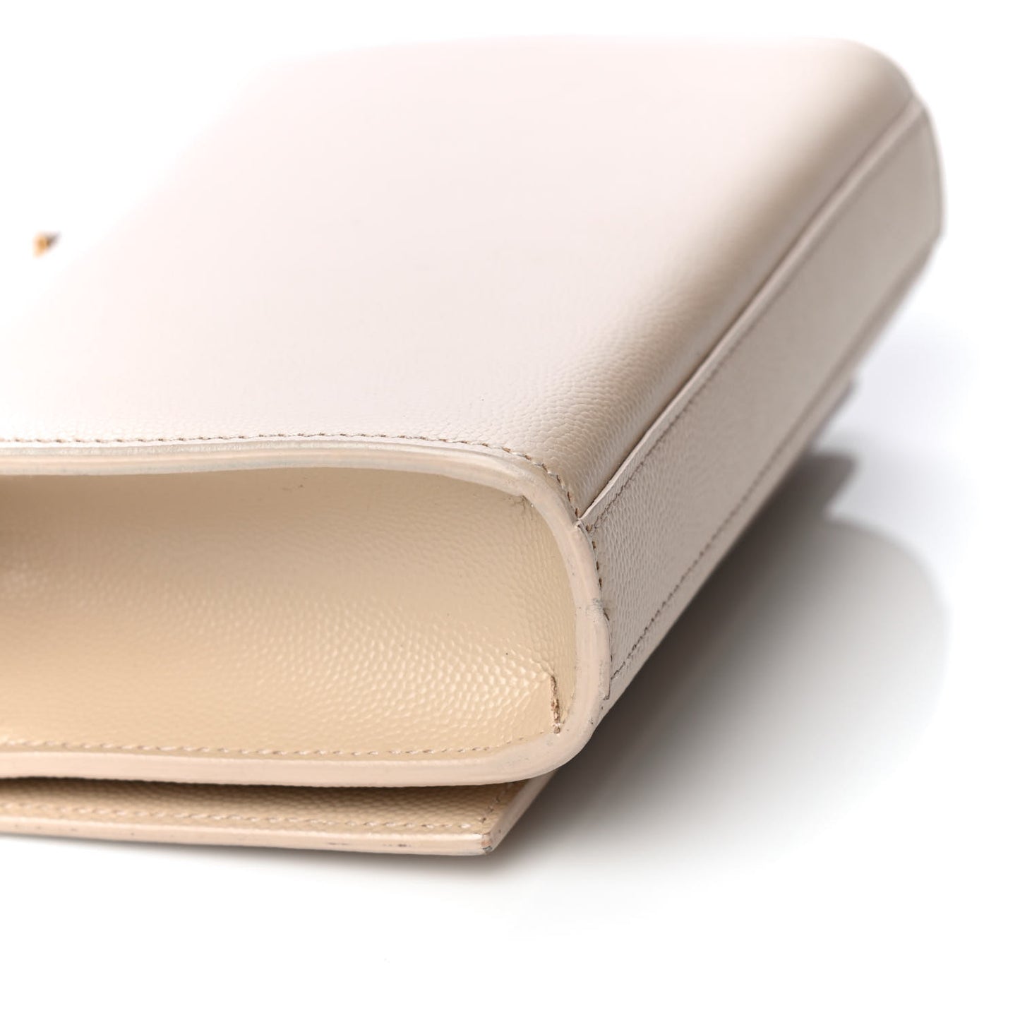 Grain De Poudre Small Monogram Kate Satchel Beige