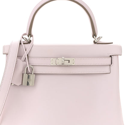 Hermes Swift Kelly Retourne 25 Mauve Pale 8 of 10