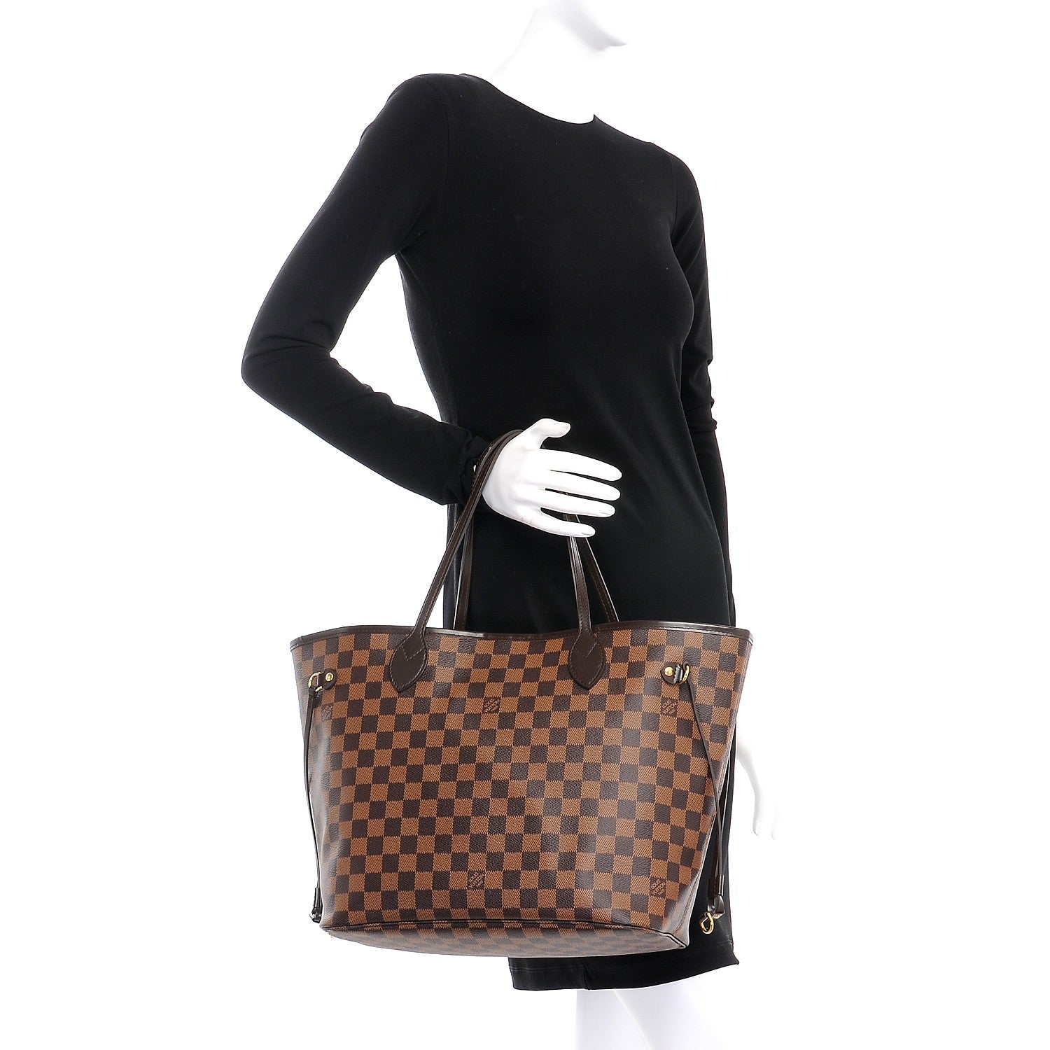 Louis Vuitton Damier Ebene Neo Neverfull MM 2 of 7
