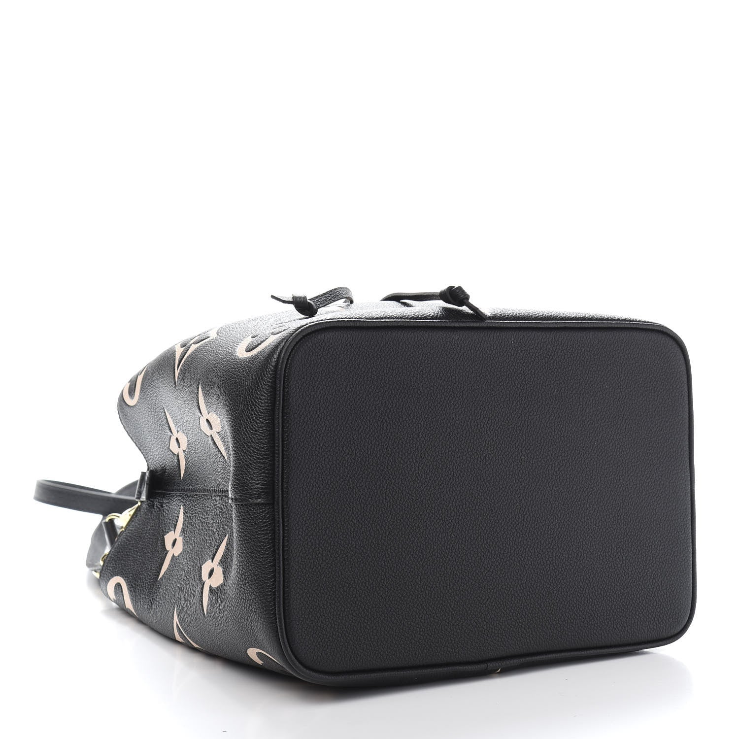 Louis Vuitton Empreinte Monogram Giant Neonoe MM Black Beige 5 of 13