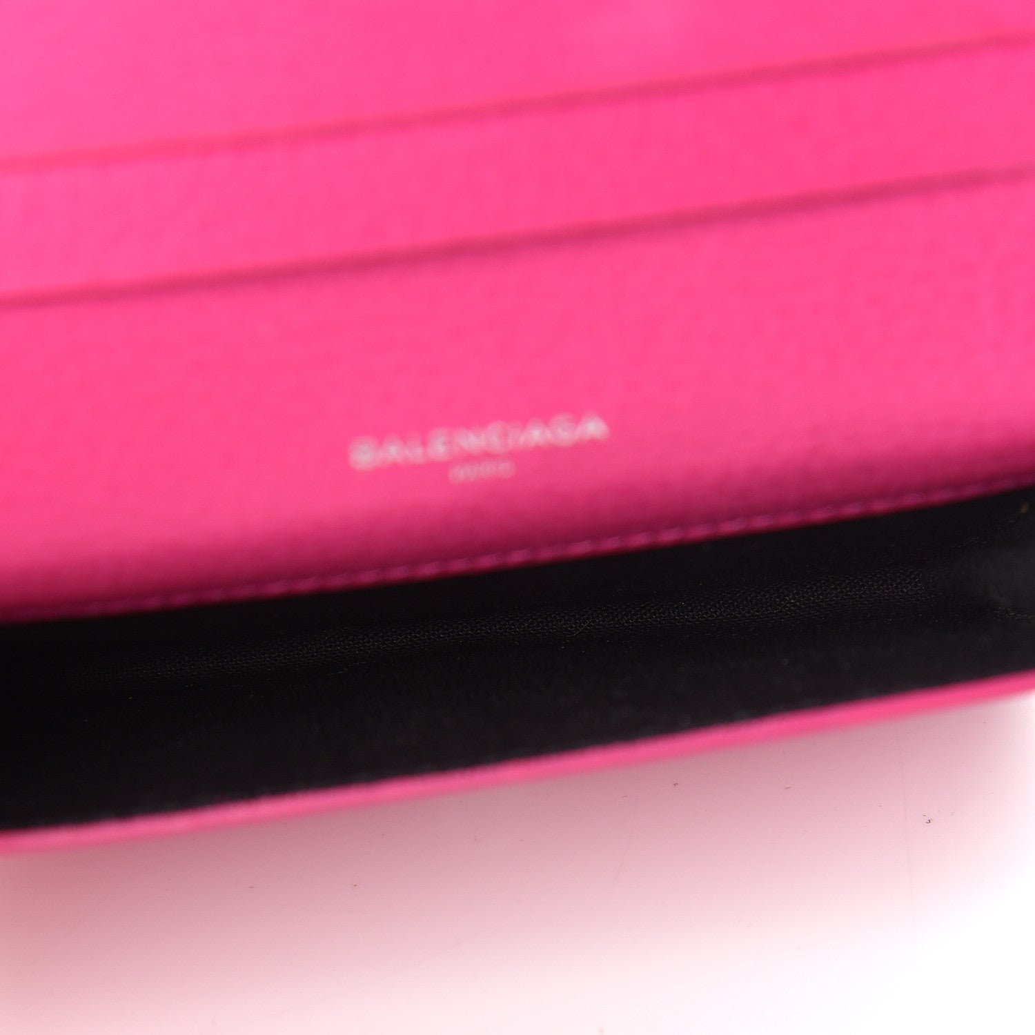 Balenciaga Smooth Calfskin Papier Flap Card Holder Rose Magenta 5 of 8