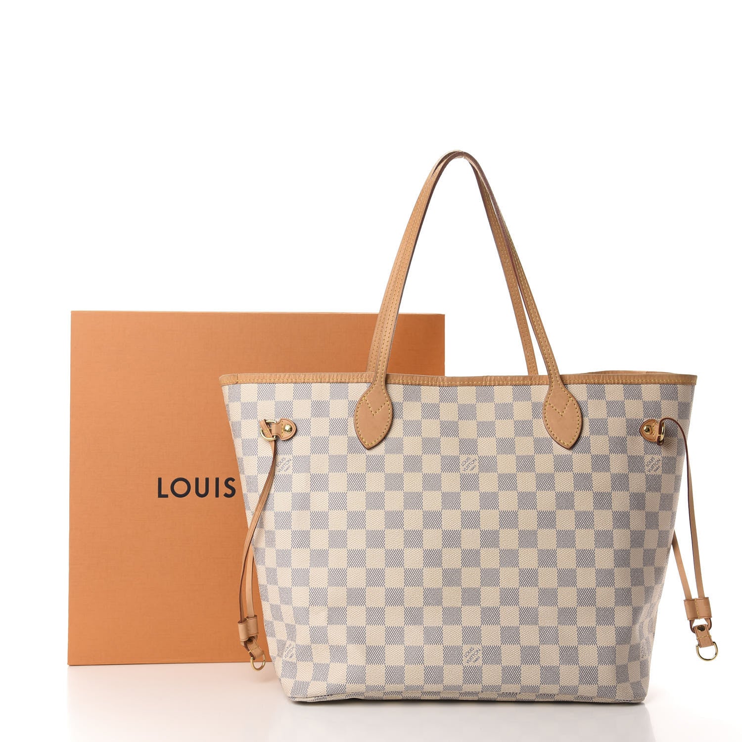 Louis Vuitton Damier Azur Neverfull MM 15 of 15