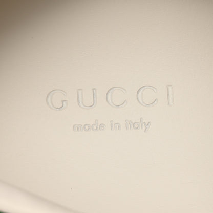 Gucci GG Supreme Monogram Apple Womens Ace Sneakers 38 Red 8 of 11