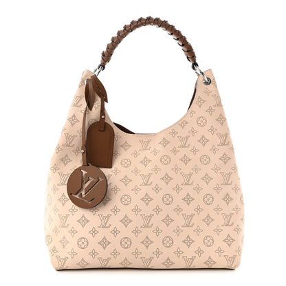 Louis Vuitton Mahina Carmel Hobo Creme 1 of 9