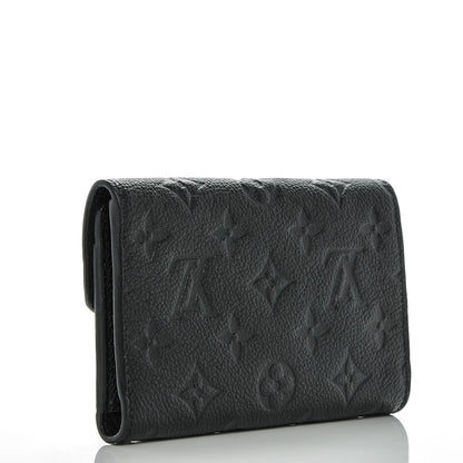 Louis Vuitton Empreinte Compact Curieuse Wallet Black 3 of 6