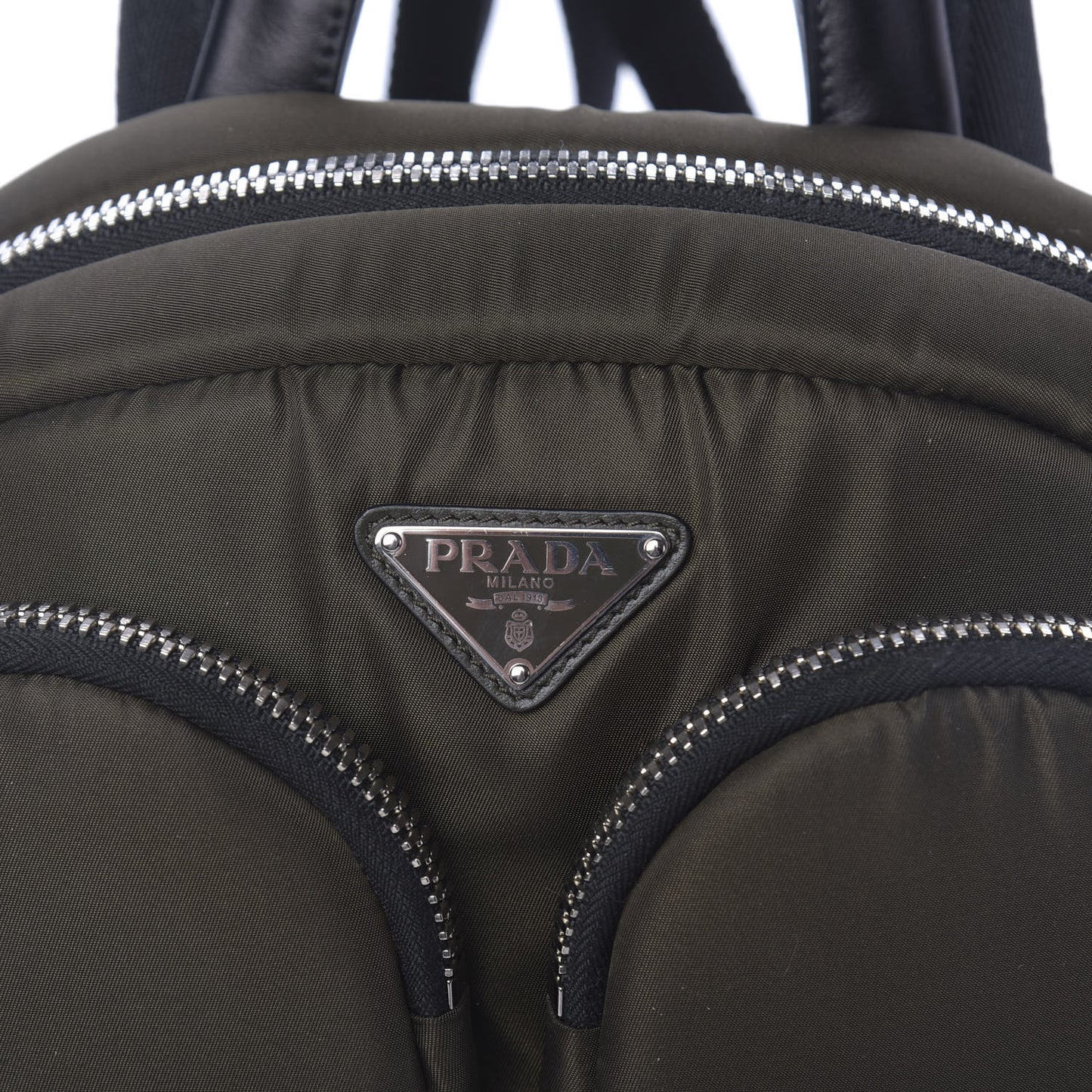 Tessuto Nylon Pocket Cargo Backpack Mimetico Black