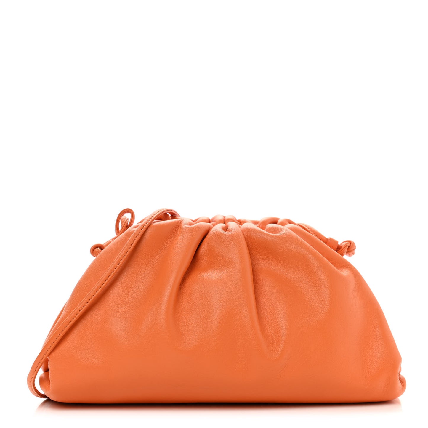 Butter Calfskin The Mini Pouch Light Orange