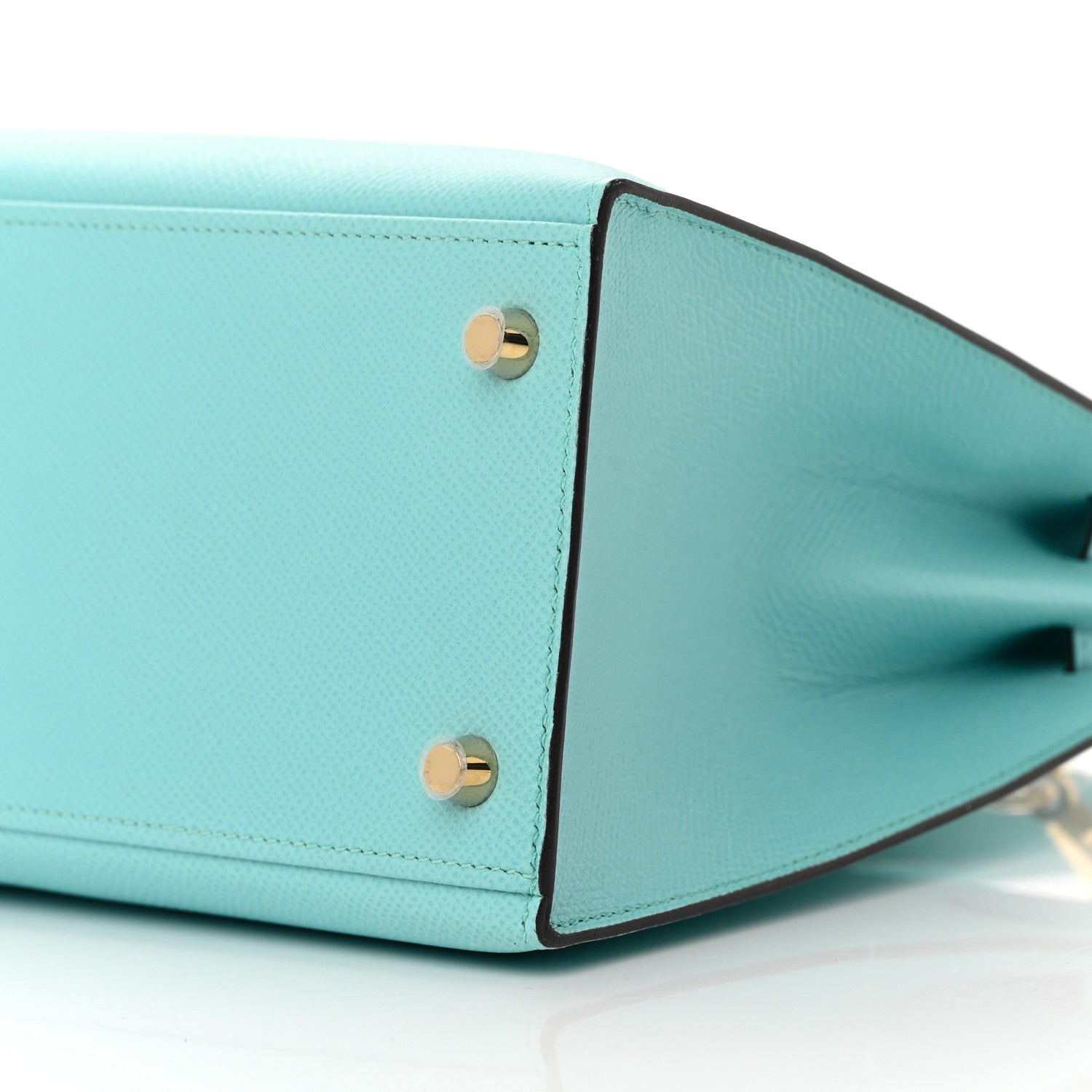 Hermes Epsom Kelly Sellier 28 Bleu Atoll 10 of 14