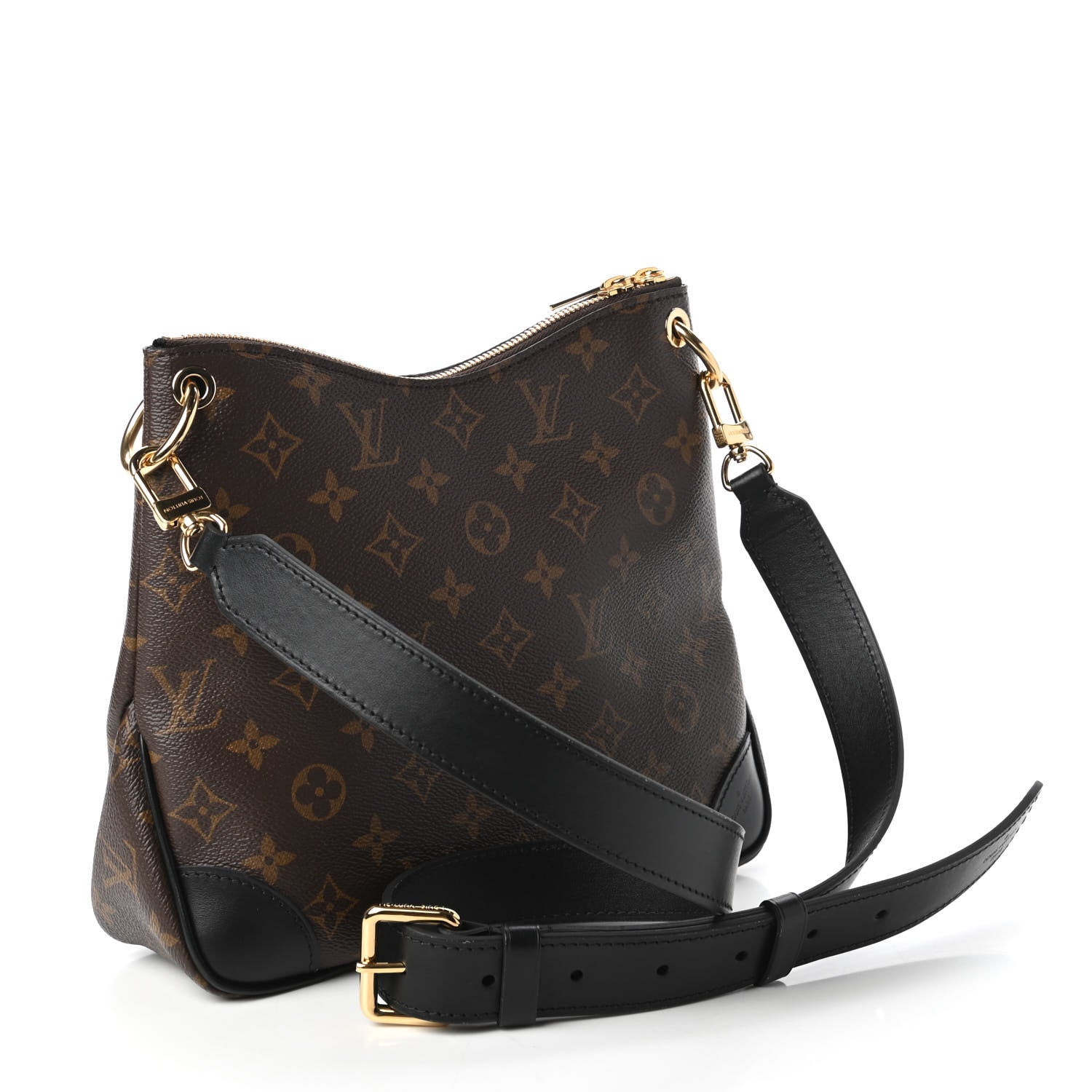 Louis Vuitton Monogram Odeon PM Black 3 of 10