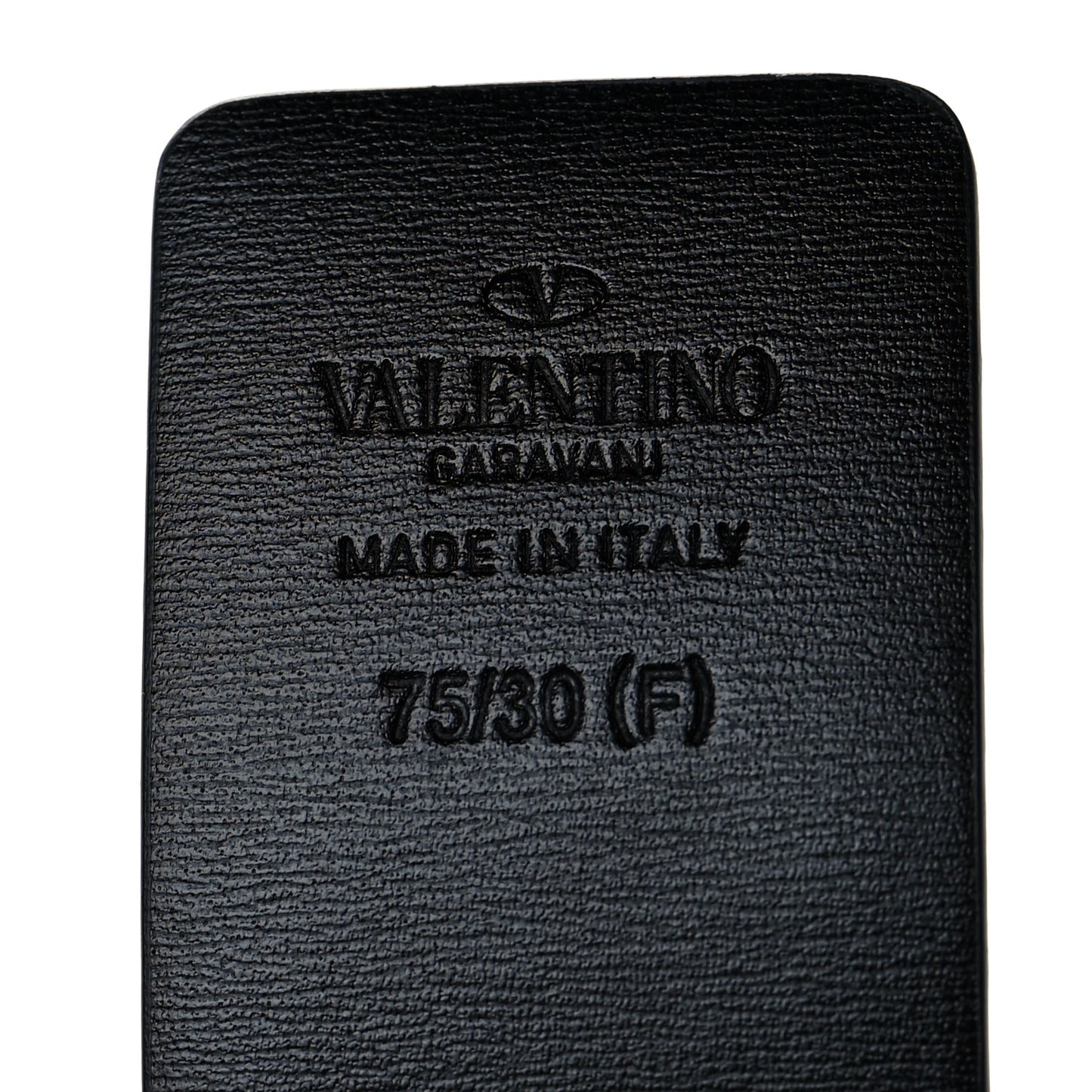 Glossy Calfskin VLogo Reversible 40mm Belt 75 30 Saddle Brown Black