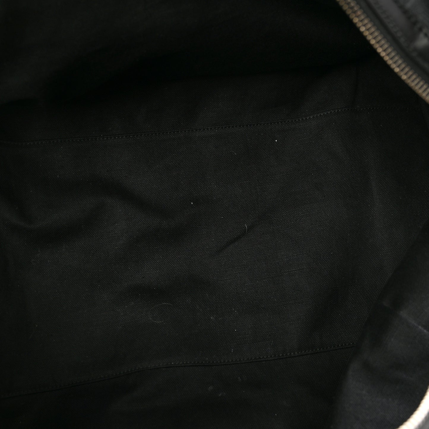 Soft GG Supreme Monogram Appia Calfskin Web Large Carry On Duffle Bag Black Grey