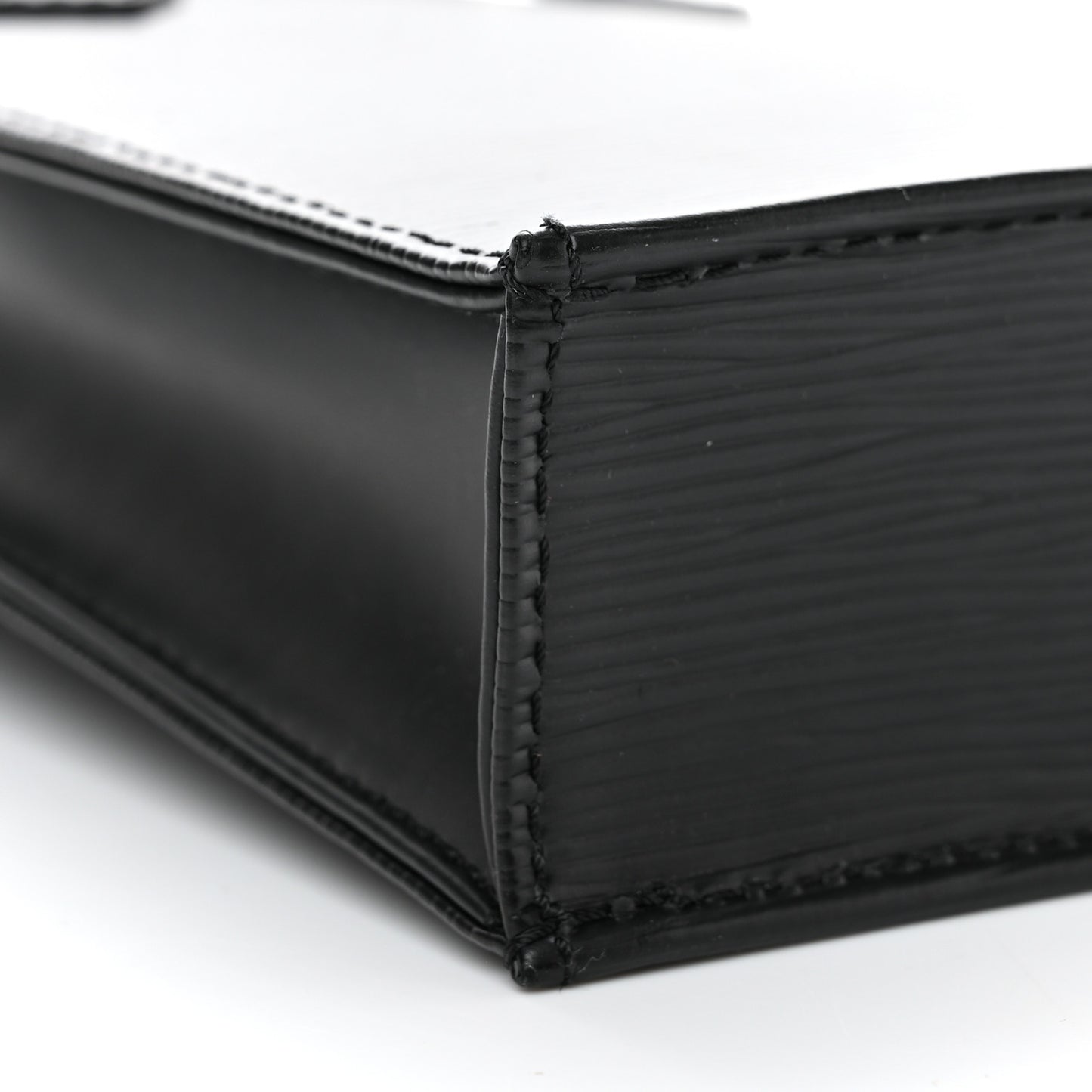 Epi Jacquard Petit Sac Plat Black