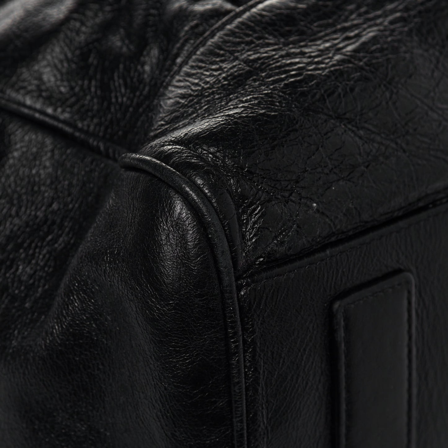 Calfskin Backpack Black