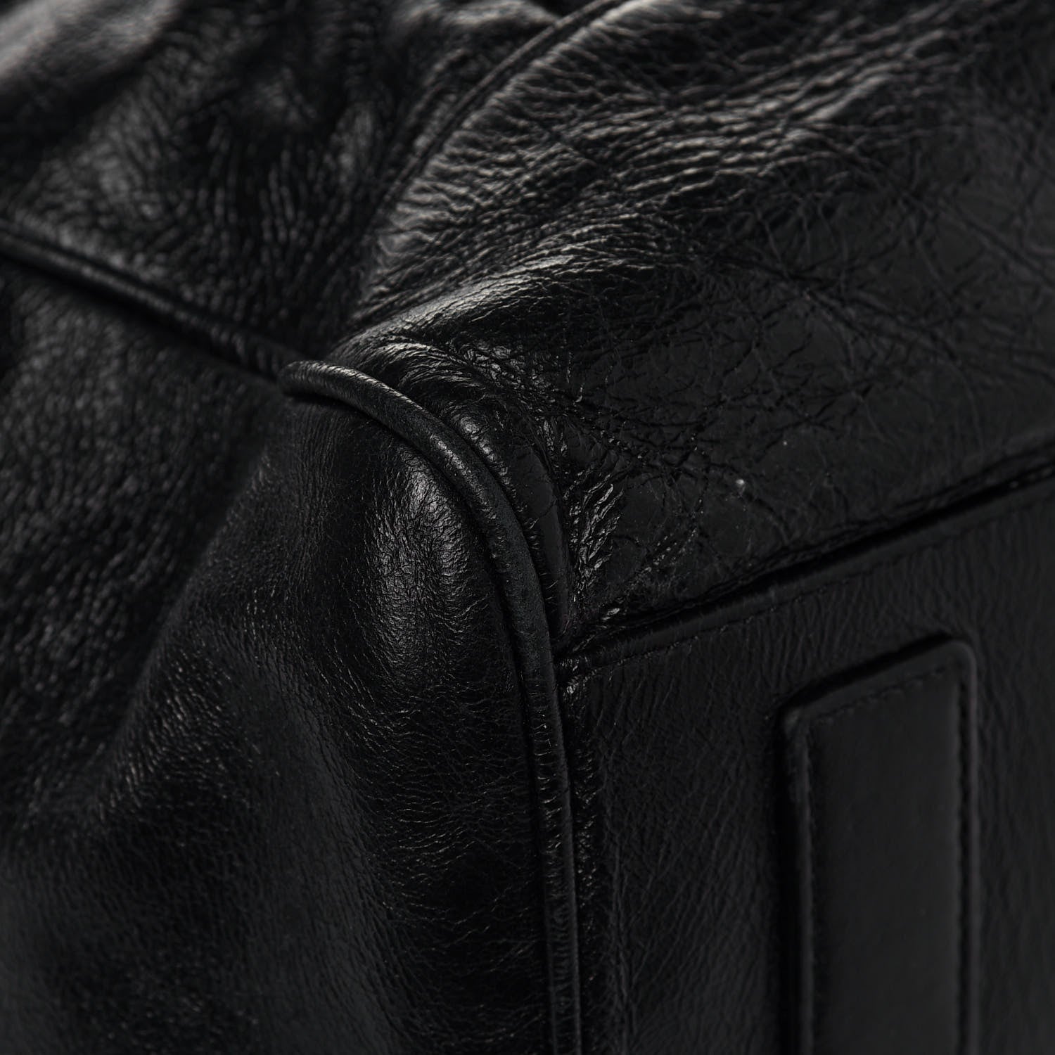 MCM Calfskin Backpack Black 8 of 18