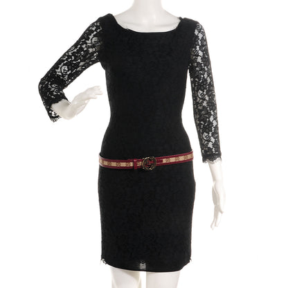 Gucci Leather Monogram Interlocking G Belt 90 36 Red 2 of 4