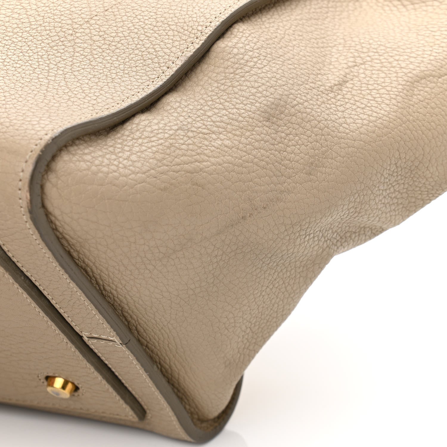 Celine Crisped Calfskin Small Tie Knot Tote Light Taupe 17 of 17